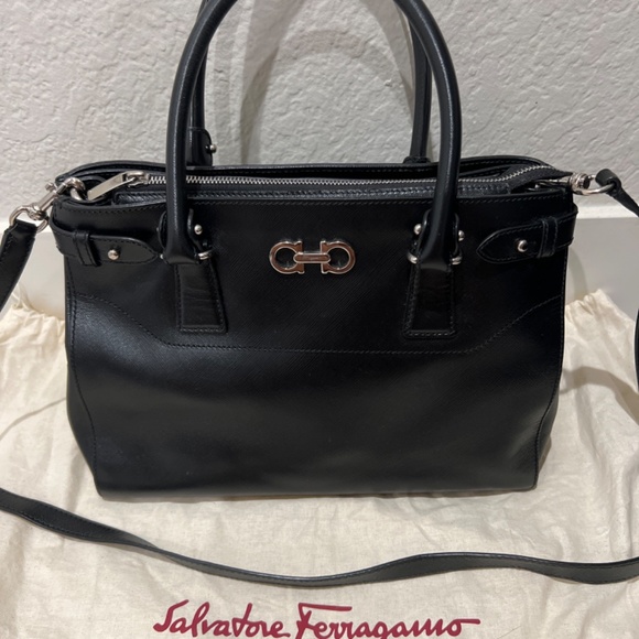 Salvatore Ferragamo Batik Handbag - Picture 2 of 10